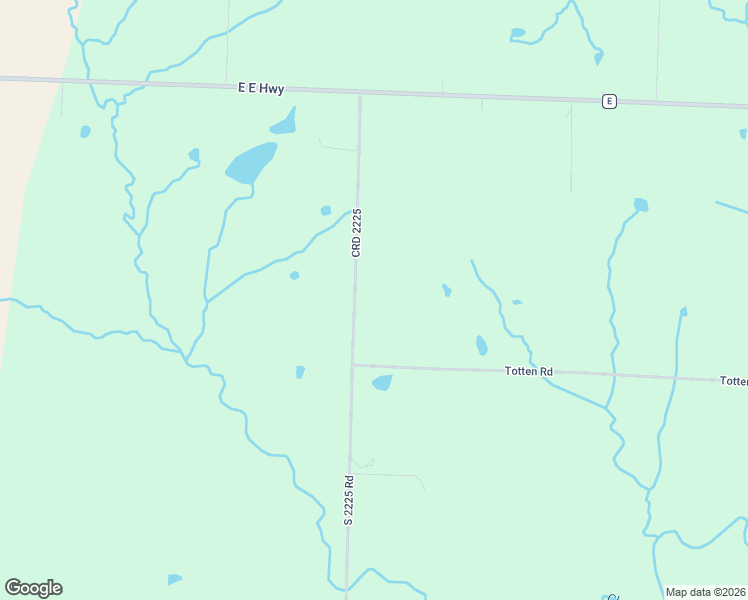 map of restaurants, bars, coffee shops, grocery stores, and more near 22643 South 2225 Road in Milo