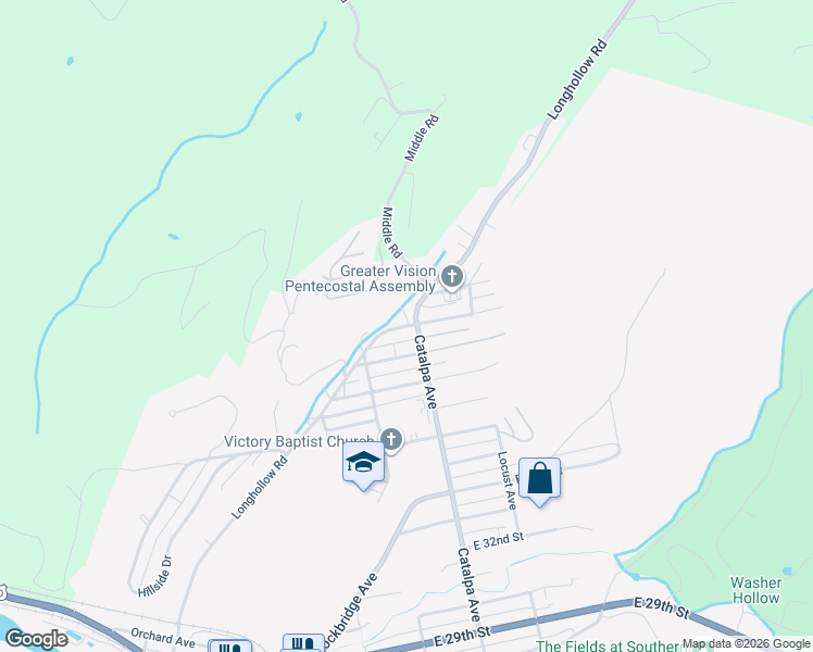 map of restaurants, bars, coffee shops, grocery stores, and more near 599 Longhollow Rd in Buena Vista