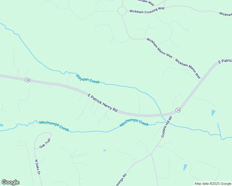 map of restaurants, bars, coffee shops, grocery stores, and more near 9192 East Patrick Henry Road in Ashland