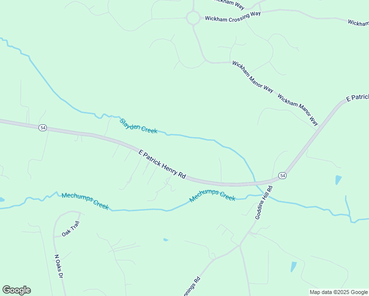 map of restaurants, bars, coffee shops, grocery stores, and more near 9192 East Patrick Henry Road in Ashland