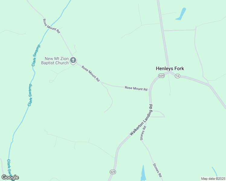 map of restaurants, bars, coffee shops, grocery stores, and more near 3477 Rose Mount Road in Walkerton