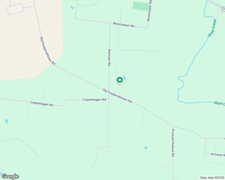 map of restaurants, bars, coffee shops, grocery stores, and more near 3400 Denman Road in Farmington