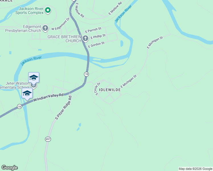 map of restaurants, bars, coffee shops, grocery stores, and more near 306 East Pennsylvania Street in Covington