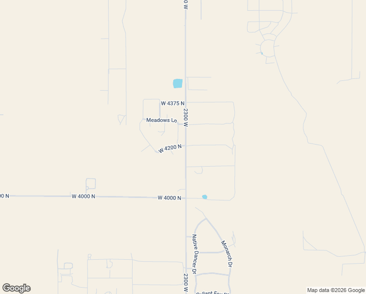 map of restaurants, bars, coffee shops, grocery stores, and more near 2319 West 4200 North in Cedar City