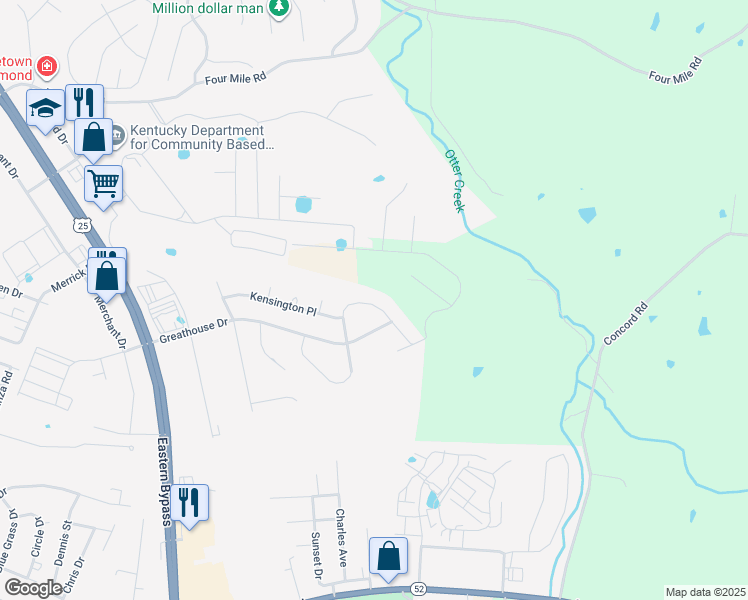 map of restaurants, bars, coffee shops, grocery stores, and more near 741 Amanda Court in Richmond
