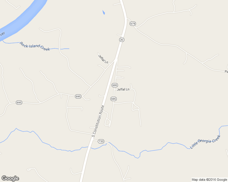 map of restaurants, bars, coffee shops, grocery stores, and more near B-A-H Road in Scottsville