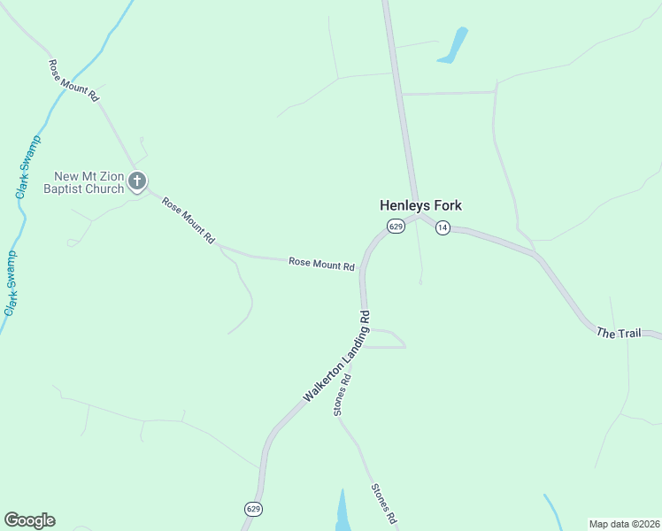 map of restaurants, bars, coffee shops, grocery stores, and more near 3688 Rose Mount Road in Walkerton