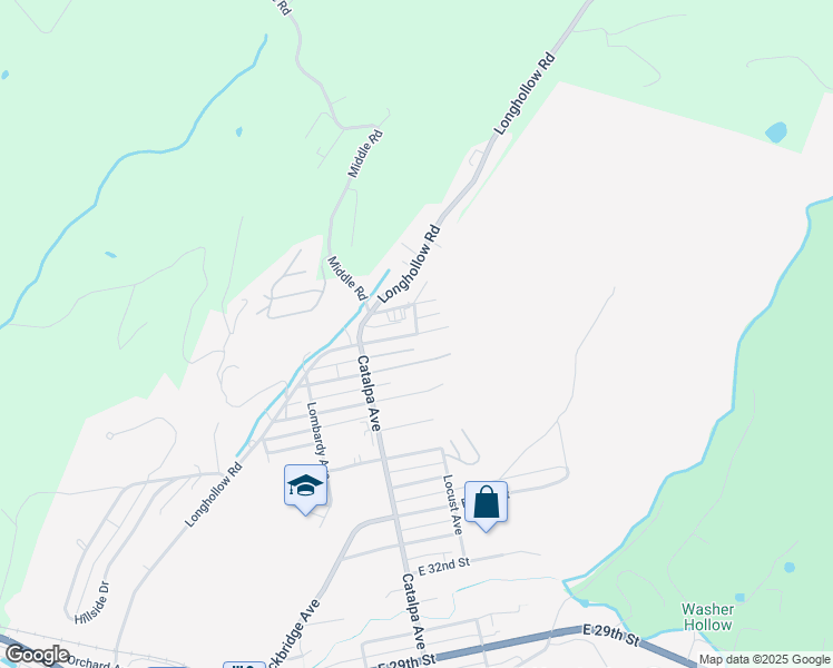 map of restaurants, bars, coffee shops, grocery stores, and more near 298 East 40th Street in Buena Vista