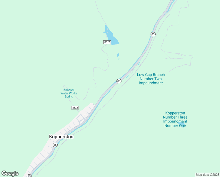 map of restaurants, bars, coffee shops, grocery stores, and more near in Kopperston