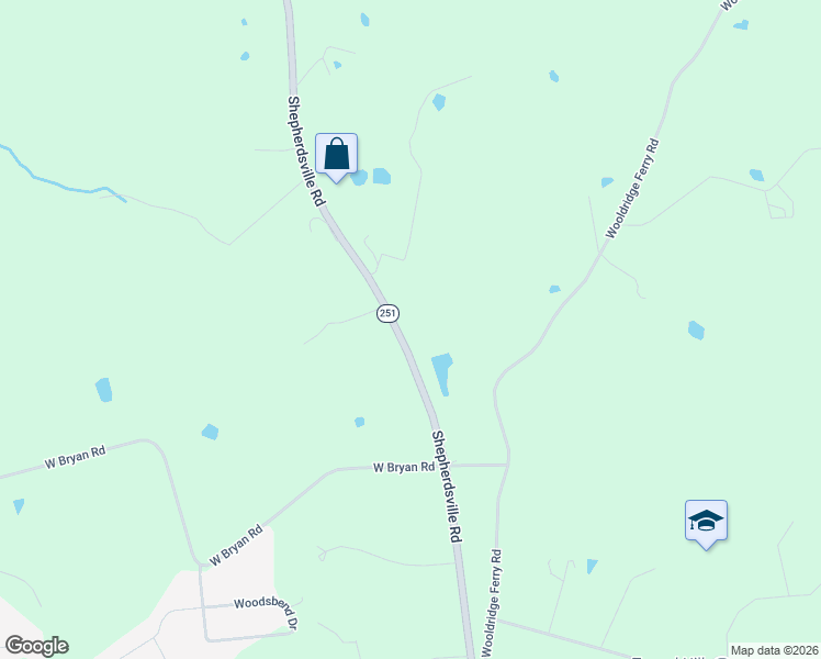 map of restaurants, bars, coffee shops, grocery stores, and more near 3984-4278 Shepherdsville Road in Elizabethtown