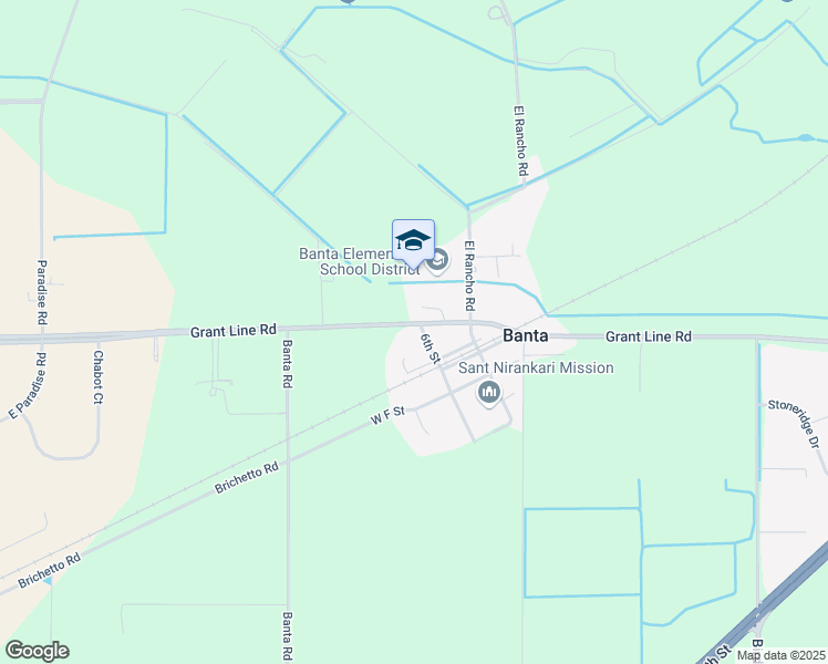map of restaurants, bars, coffee shops, grocery stores, and more near 5590 West Grant Line Road in Tracy