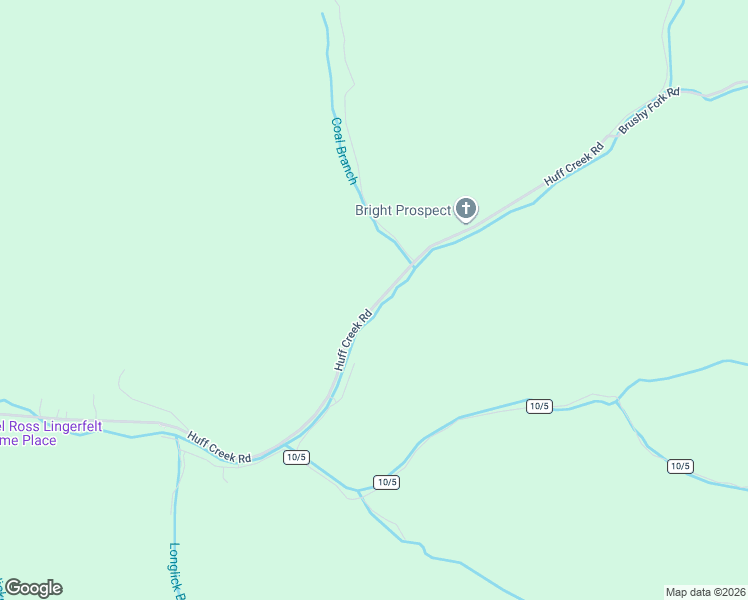 map of restaurants, bars, coffee shops, grocery stores, and more near 3725 Huff Creek Road in Cyclone