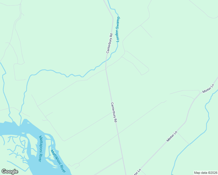 map of restaurants, bars, coffee shops, grocery stores, and more near Canterbury Road in Walkerton