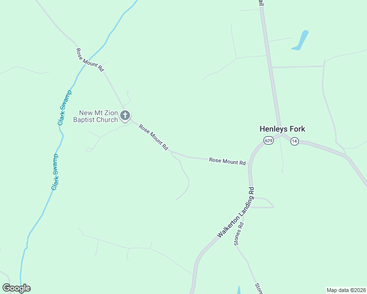 map of restaurants, bars, coffee shops, grocery stores, and more near 3688 Rose Mount Road in Walkerton