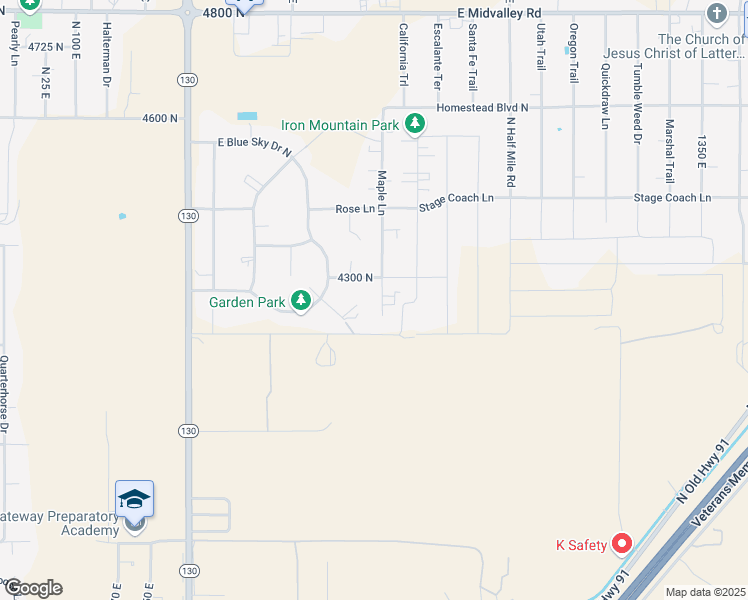map of restaurants, bars, coffee shops, grocery stores, and more near 4267 Maple Lane in Enoch