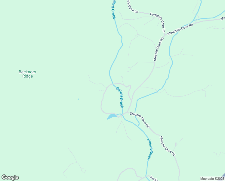 map of restaurants, bars, coffee shops, grocery stores, and more near 188-194 Ruckers Run Lane in Lovingston