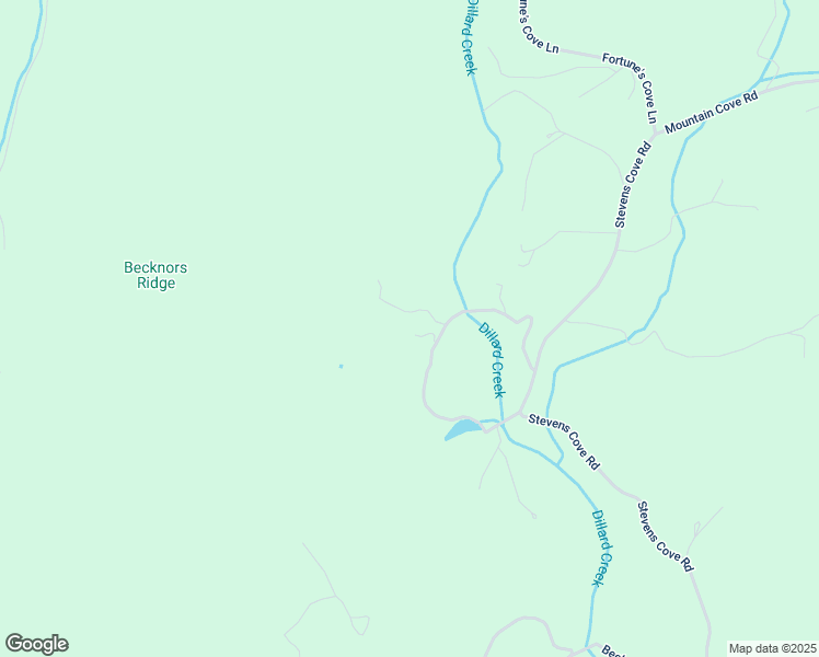 map of restaurants, bars, coffee shops, grocery stores, and more near 374 Ruckers Run Lane in Lovingston