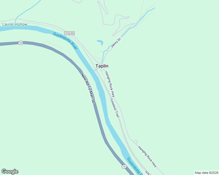 map of restaurants, bars, coffee shops, grocery stores, and more near 10406 Hanging Rock Highway in Lyburn