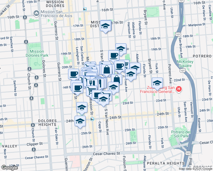 1065 South Van Ness Avenue, San Francisco CA Walk Score