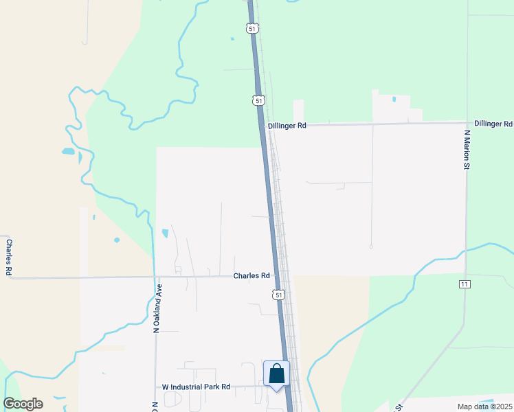 map of restaurants, bars, coffee shops, grocery stores, and more near 2220 North Illinois Avenue in Carbondale