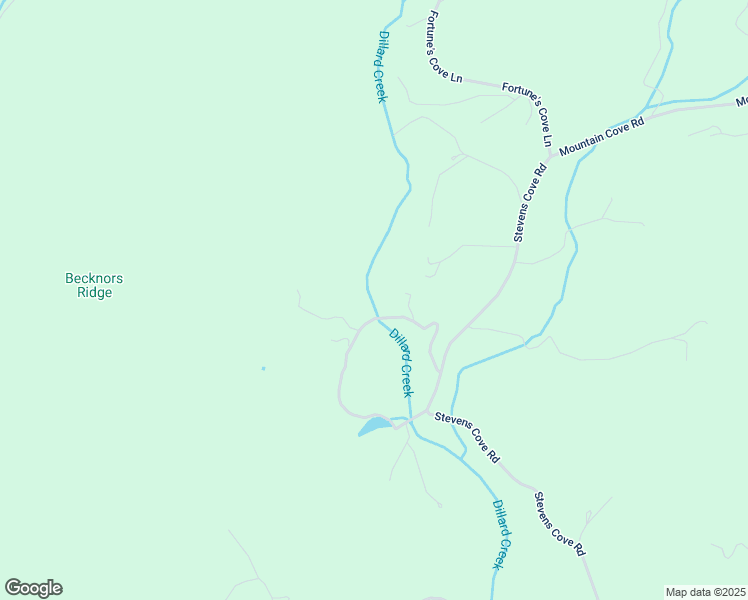 map of restaurants, bars, coffee shops, grocery stores, and more near 374 Ruckers Run Lane in Lovingston