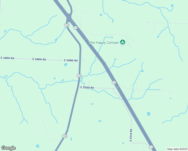 map of restaurants, bars, coffee shops, grocery stores, and more near 407 East 350th Road in Humansville