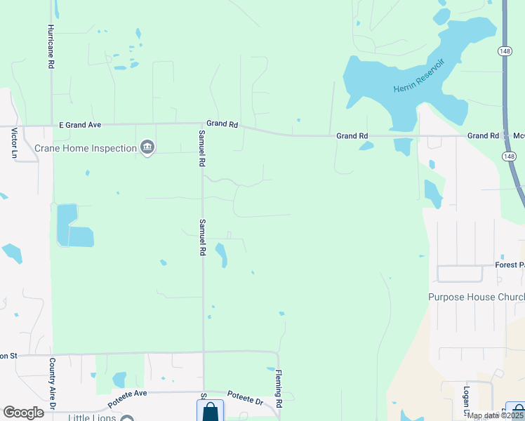 map of restaurants, bars, coffee shops, grocery stores, and more near 6348 Alaska Lane in Carterville