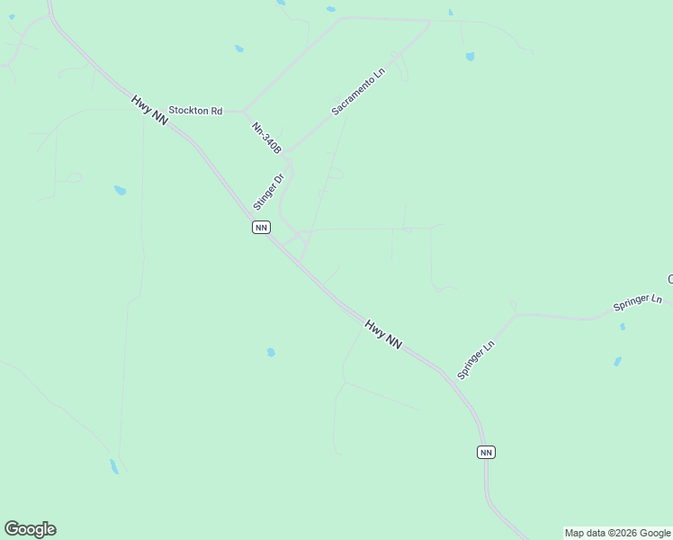 map of restaurants, bars, coffee shops, grocery stores, and more near 27960 State Highway NN in Laquey