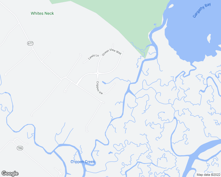 map of restaurants, bars, coffee shops, grocery stores, and more near Crippen View in Parksley