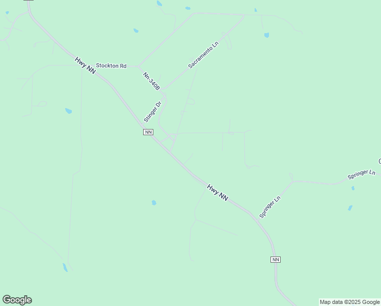 map of restaurants, bars, coffee shops, grocery stores, and more near 27960 State Highway NN in Laquey