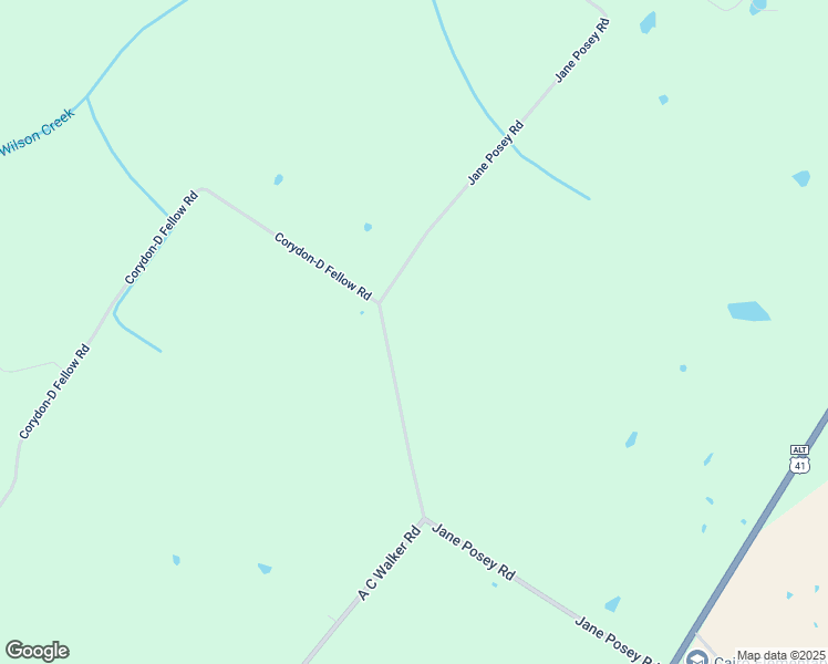 map of restaurants, bars, coffee shops, grocery stores, and more near 2281 Jane Posey Road in Corydon