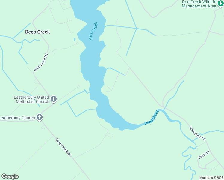 map of restaurants, bars, coffee shops, grocery stores, and more near 20553 North Shore Drive in Onancock