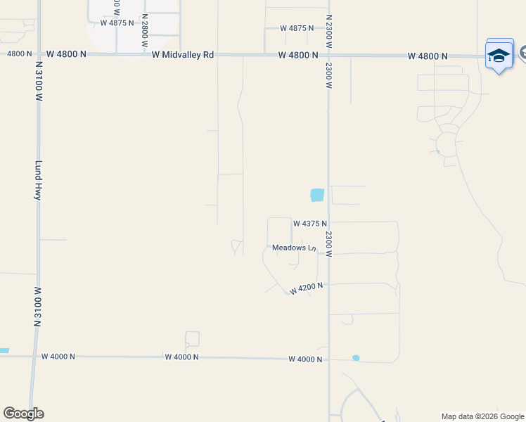 map of restaurants, bars, coffee shops, grocery stores, and more near 2466 West 4390 North in Enoch