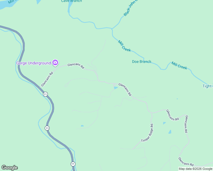 map of restaurants, bars, coffee shops, grocery stores, and more near Rogers-Glencairn Road in Pine Ridge