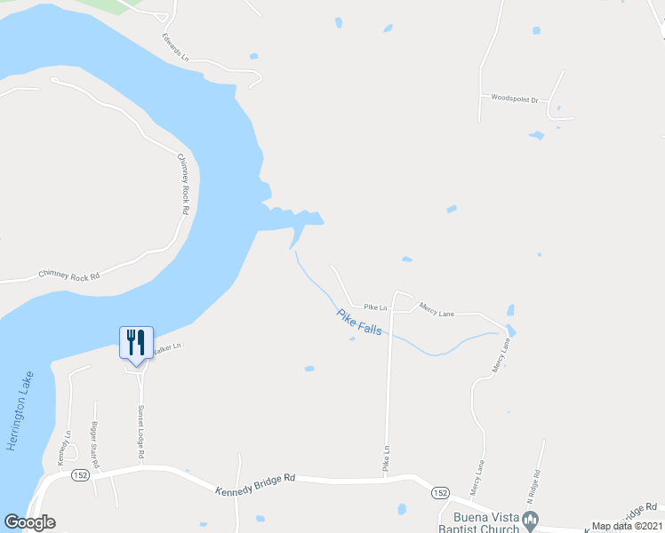 map of restaurants, bars, coffee shops, grocery stores, and more near 452 Pike Lane in Lancaster