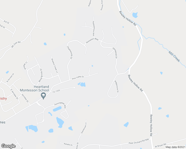 map of restaurants, bars, coffee shops, grocery stores, and more near 1400 Pine Valley Drive in Elizabethtown