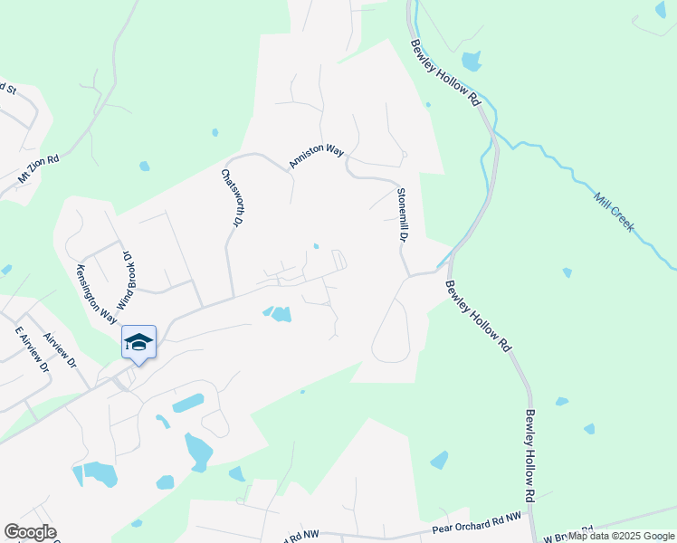 map of restaurants, bars, coffee shops, grocery stores, and more near 1498 Pine Valley Drive in Elizabethtown