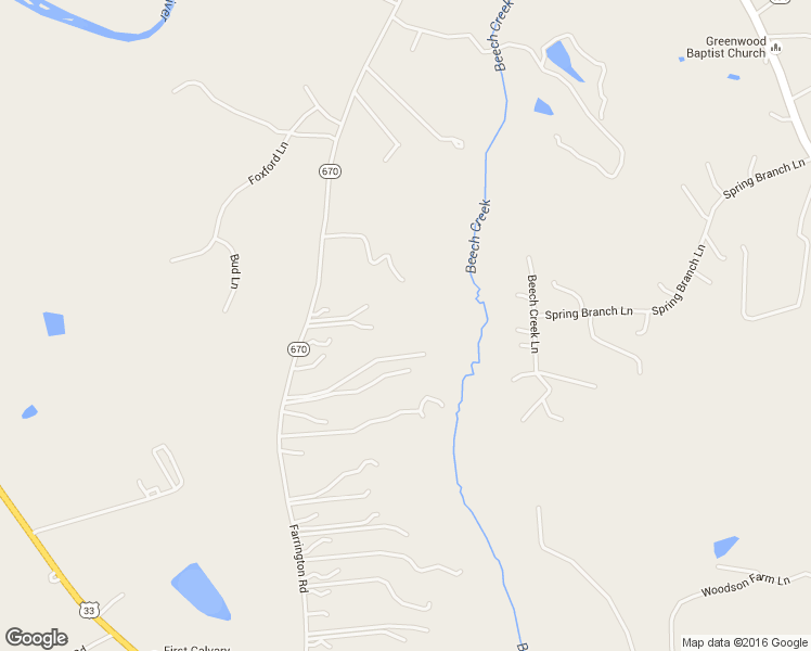 map of restaurants, bars, coffee shops, grocery stores, and more near 13000 Farrington Road in Ashland