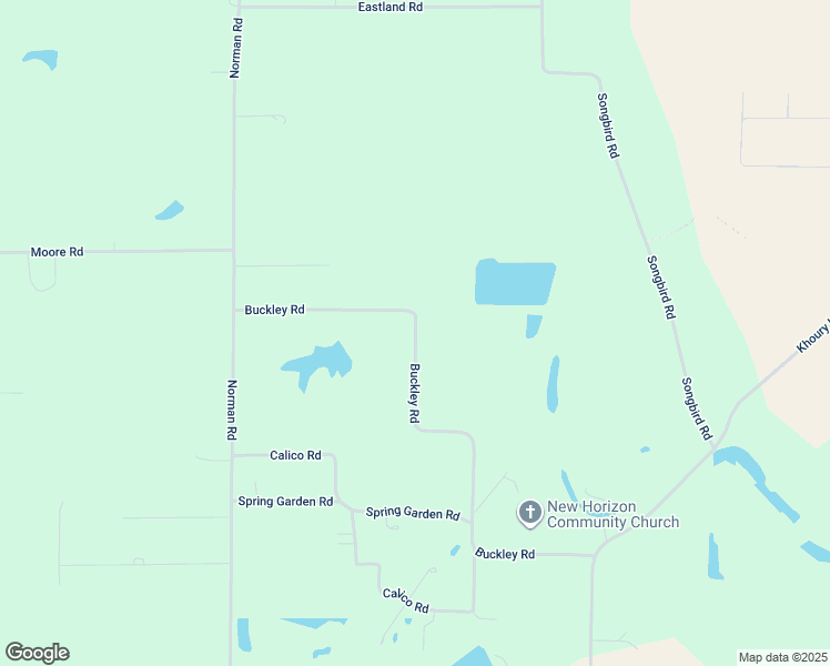 map of restaurants, bars, coffee shops, grocery stores, and more near 15283 Buckley Road in Marion