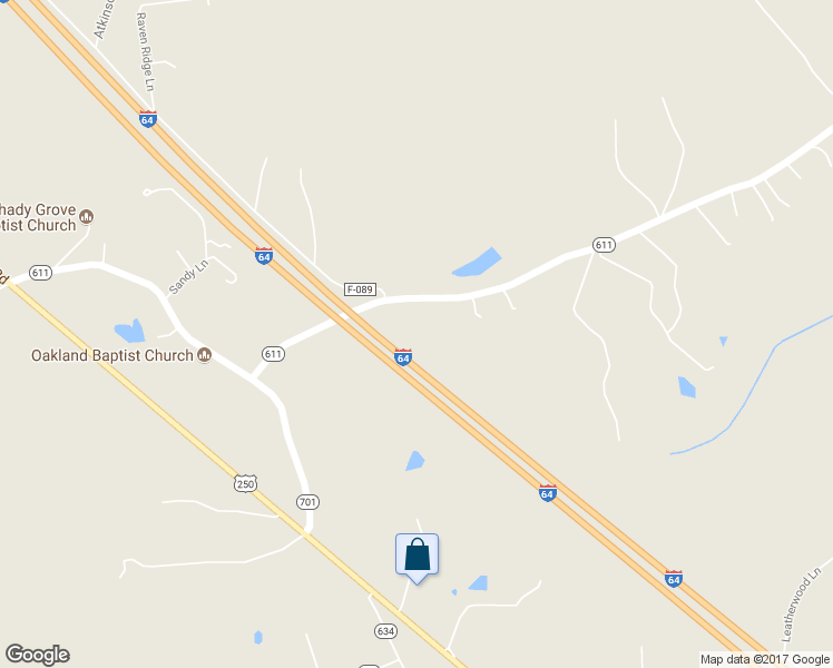 map of restaurants, bars, coffee shops, grocery stores, and more near 2612 Broad Street Road in Gum Spring