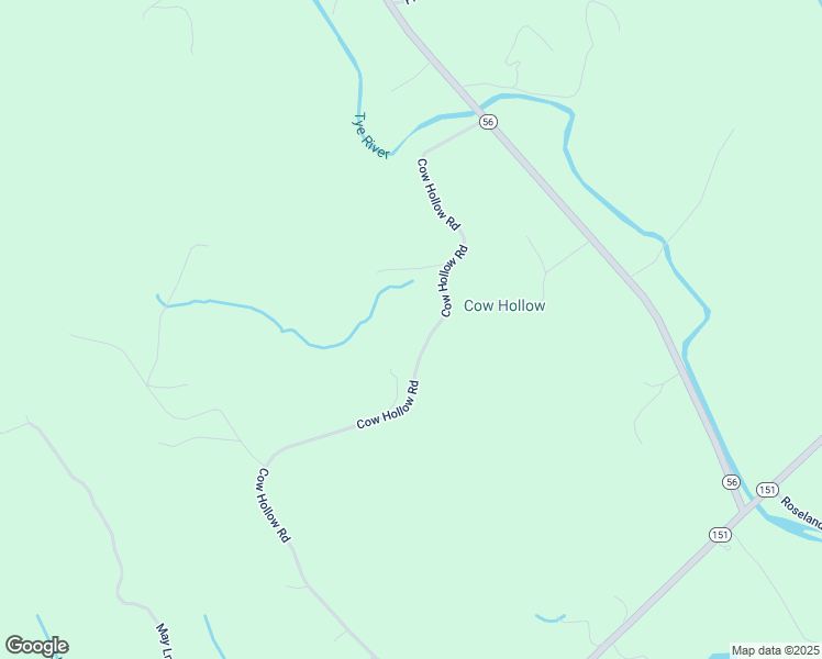 map of restaurants, bars, coffee shops, grocery stores, and more near 1339 Cow Hollow Road in Roseland