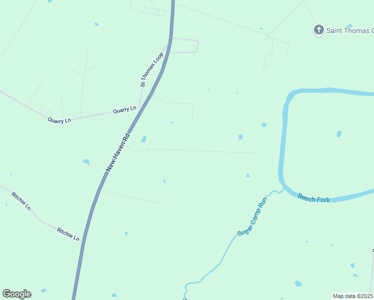 map of restaurants, bars, coffee shops, grocery stores, and more near 1148 Foxfire Road in Bardstown