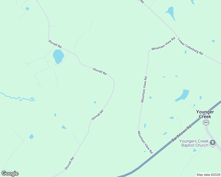 map of restaurants, bars, coffee shops, grocery stores, and more near 1122 Stovall Road in Elizabethtown