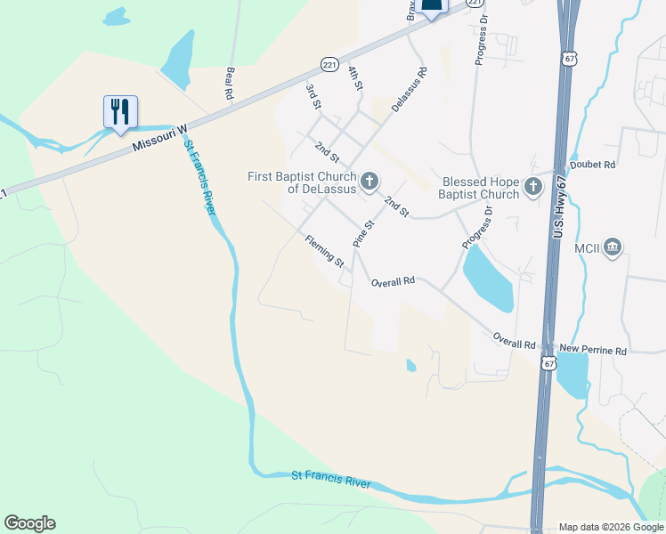 map of restaurants, bars, coffee shops, grocery stores, and more near 4056 Fleming Street in Farmington