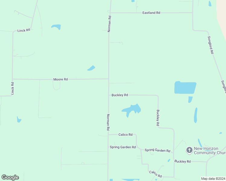 map of restaurants, bars, coffee shops, grocery stores, and more near 14891-15283 Buckley Road in Marion