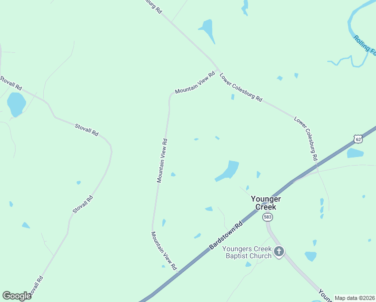 map of restaurants, bars, coffee shops, grocery stores, and more near 630 Mountain View Road in Elizabethtown