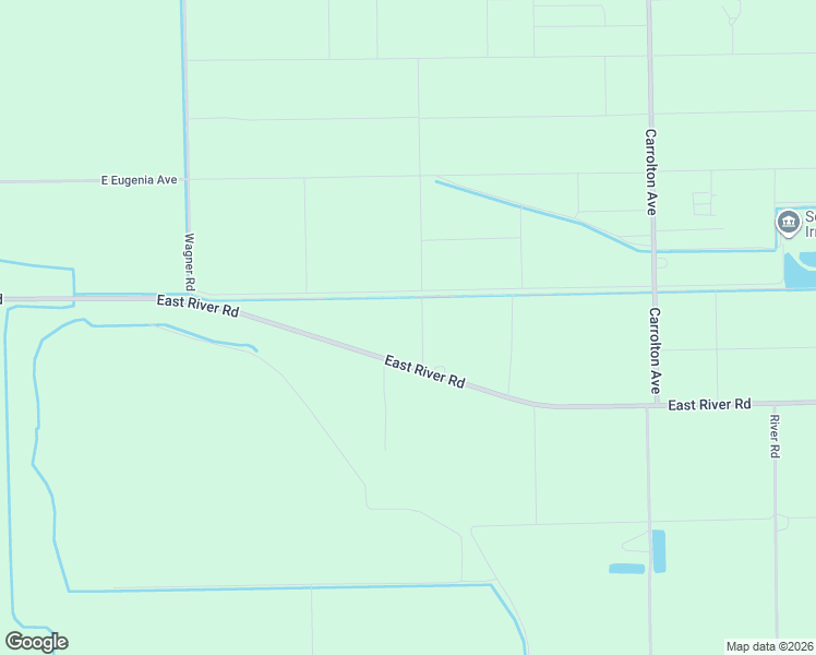 map of restaurants, bars, coffee shops, grocery stores, and more near 18663 East River Road in Ripon
