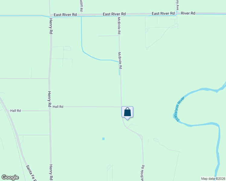 map of restaurants, bars, coffee shops, grocery stores, and more near 21819 McBride Road in Escalon