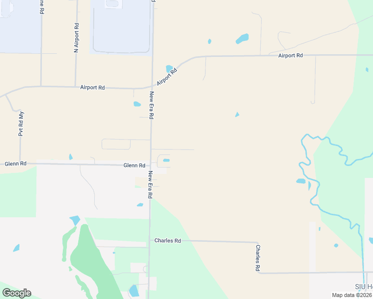 map of restaurants, bars, coffee shops, grocery stores, and more near 2479 New Era Road in Murphysboro