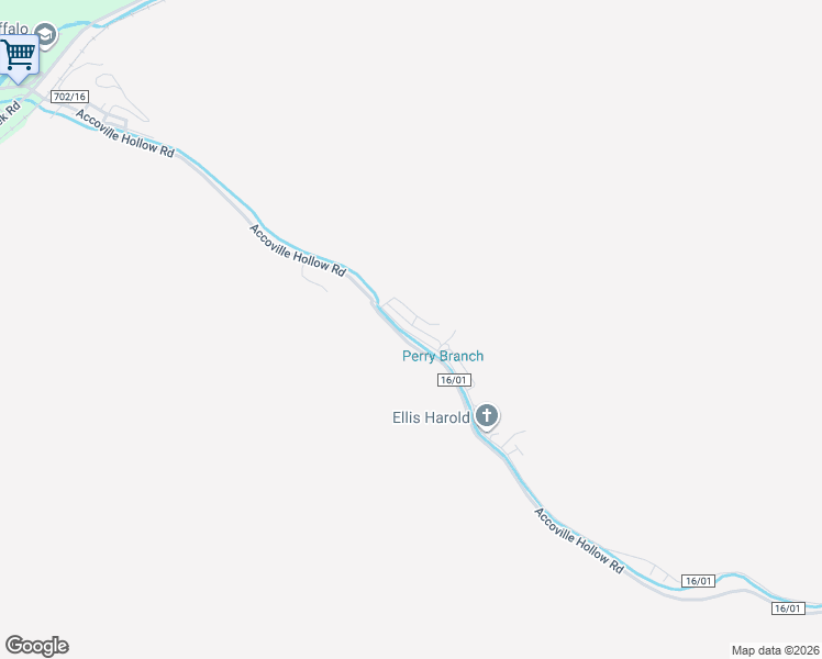 map of restaurants, bars, coffee shops, grocery stores, and more near 1028 Accoville Hollow Road in Accoville